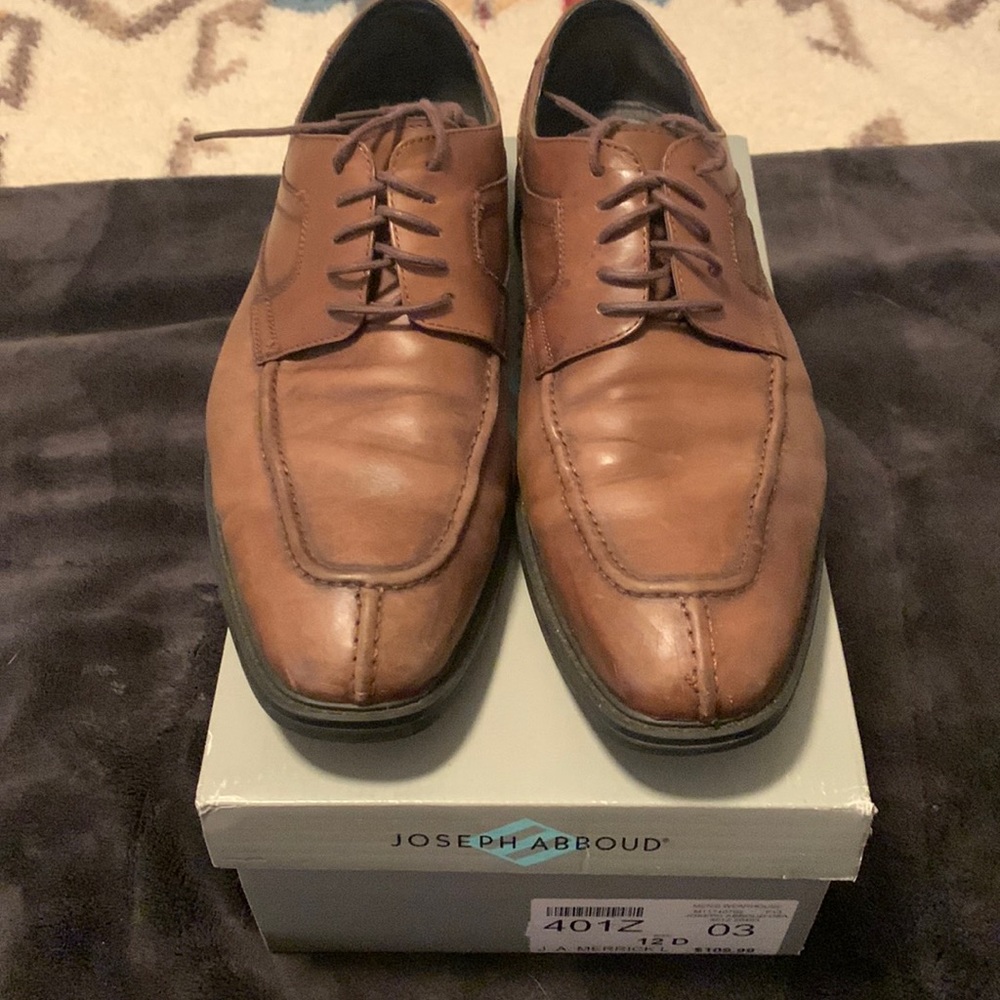 Joseph Abboud Mens Dress Shoes Sz 12